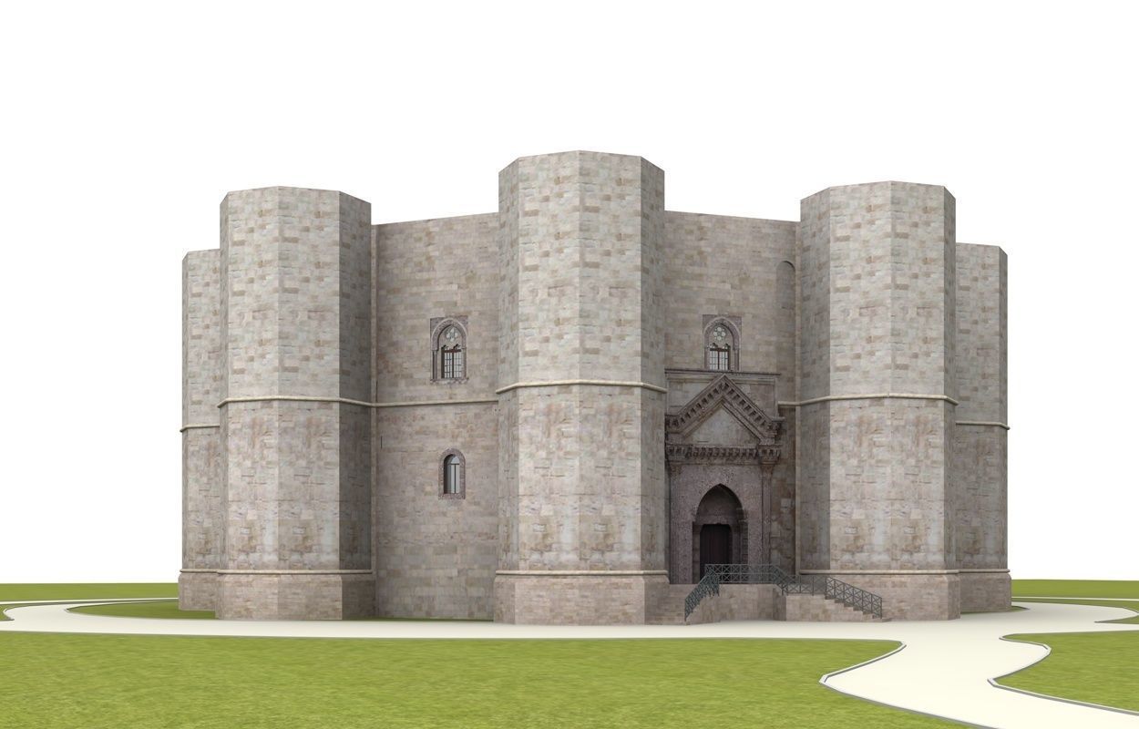 6x world famous castles 3D Model Collection_6