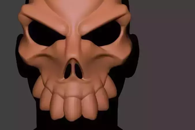 Skull Mask 3D print model