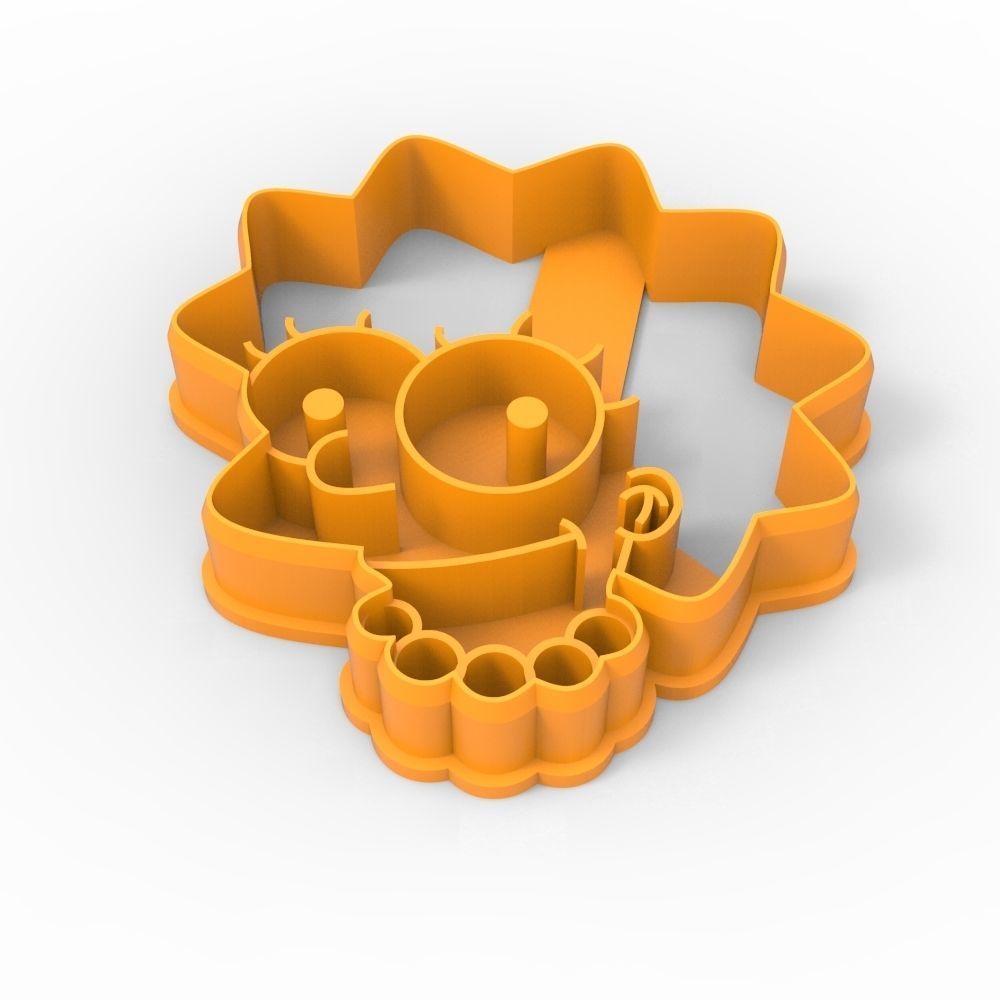 COOKIE CUTTER 7 SIMPSONS PACK 3D print model_6