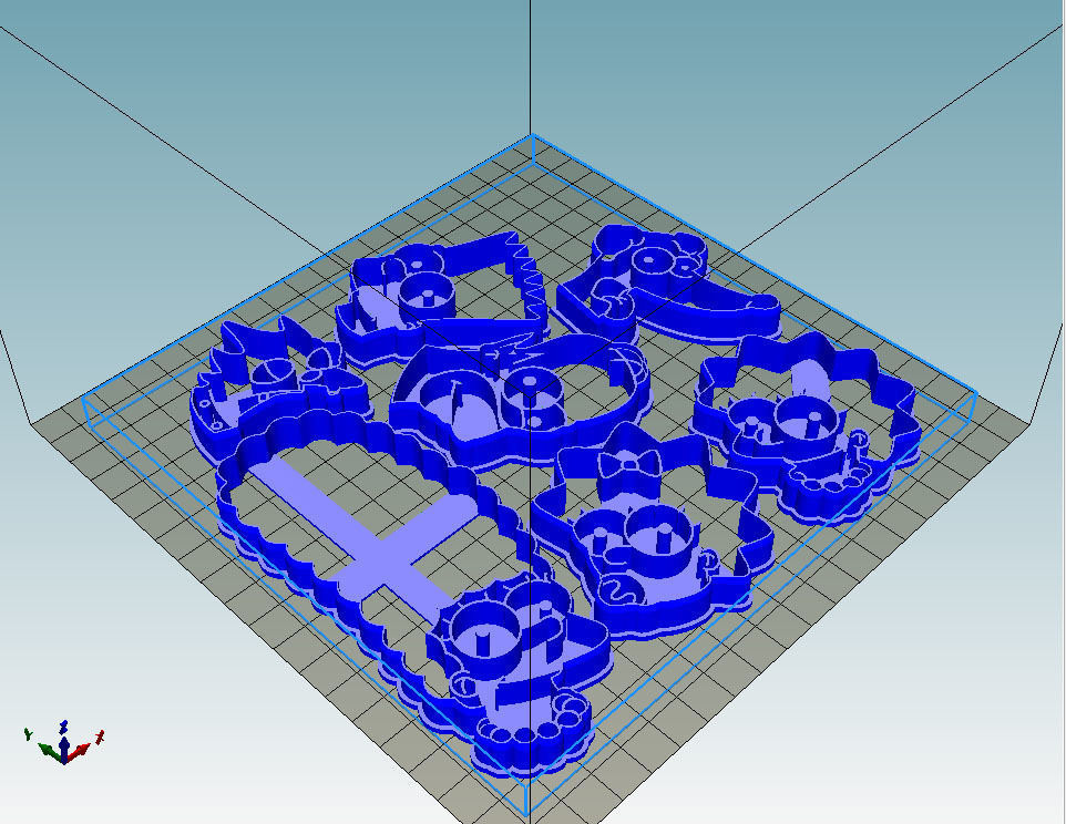 COOKIE CUTTER 7 SIMPSONS PACK 3D print model_10