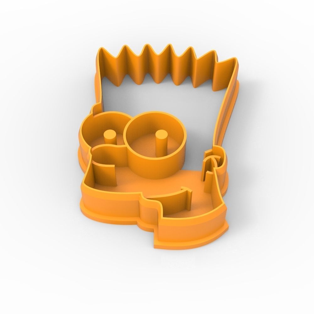 COOKIE CUTTER 7 SIMPSONS PACK 3D print model_3