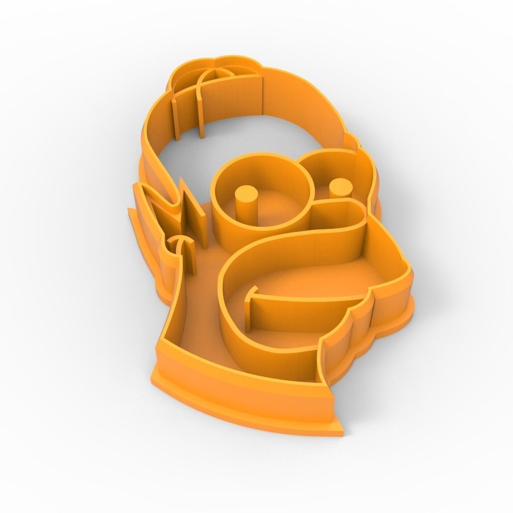 COOKIE CUTTER 7 SIMPSONS PACK 3D print model_4