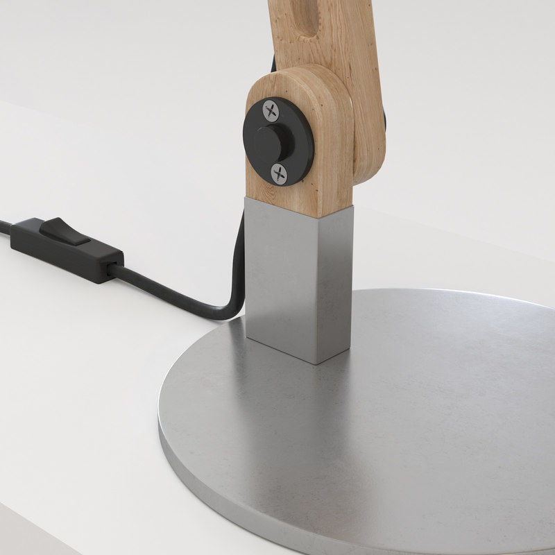 Desk Lamp 04 3D model_12