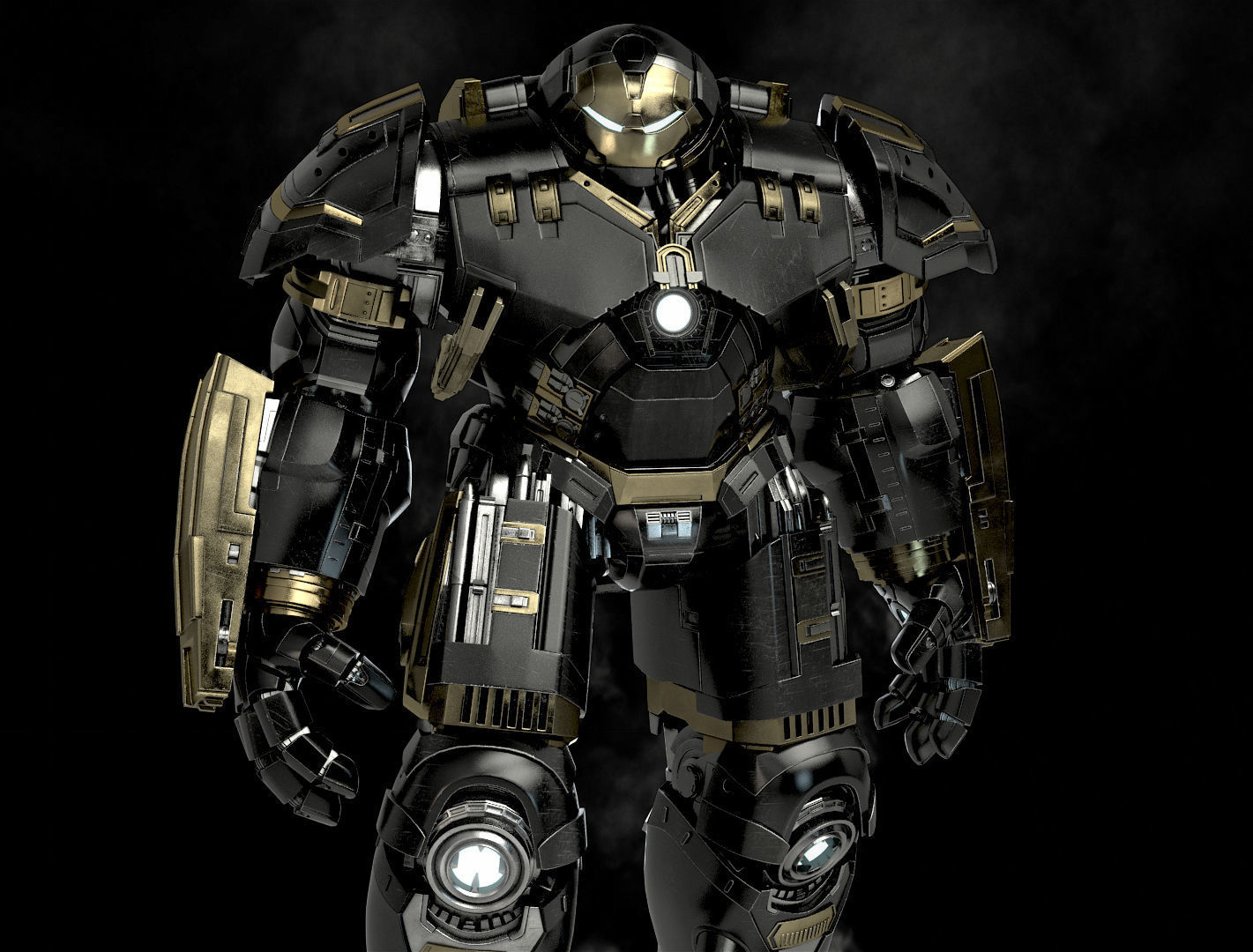 Hulkbuster Marvel Avengers IronMan Mk 44 Veronica hulk 3D 3D model_2