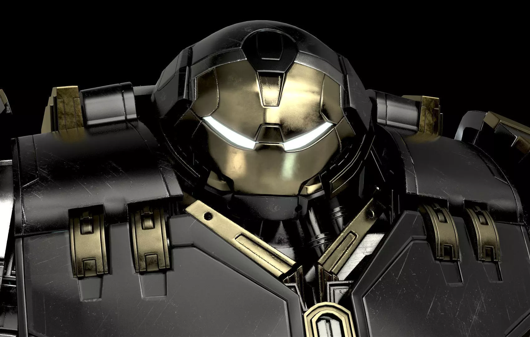 Hulkbuster Marvel Avengers IronMan Mk 44 Veronica hulk 3D 3D model_0