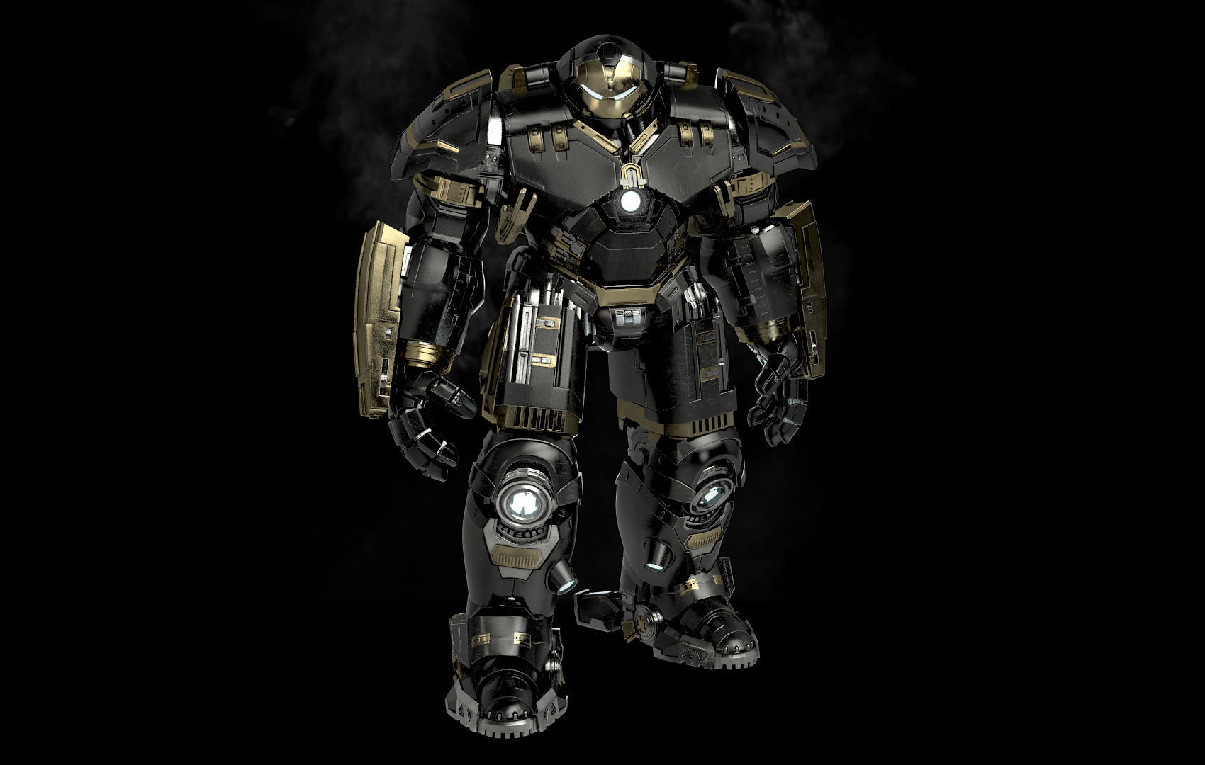 Hulkbuster Marvel Avengers IronMan Mk 44 Veronica hulk 3D 3D model_3