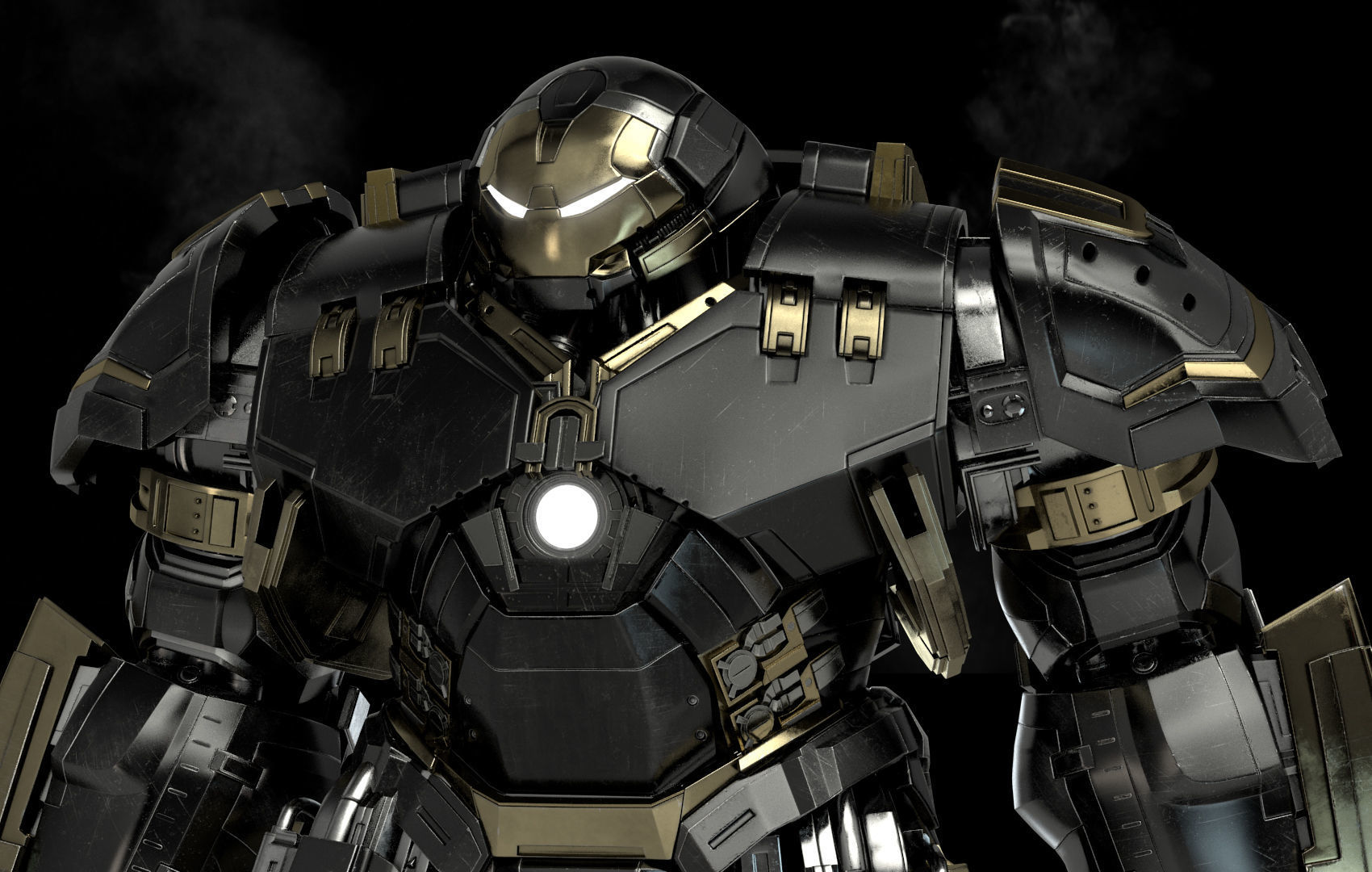 Hulkbuster Marvel Avengers IronMan Mk 44 Veronica hulk 3D 3D model_4