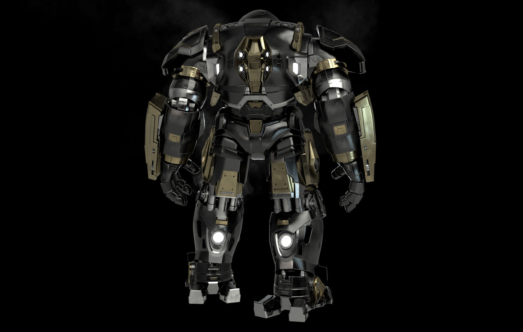 Hulkbuster Marvel Avengers IronMan Mk 44 Veronica hulk 3D 3D model_8