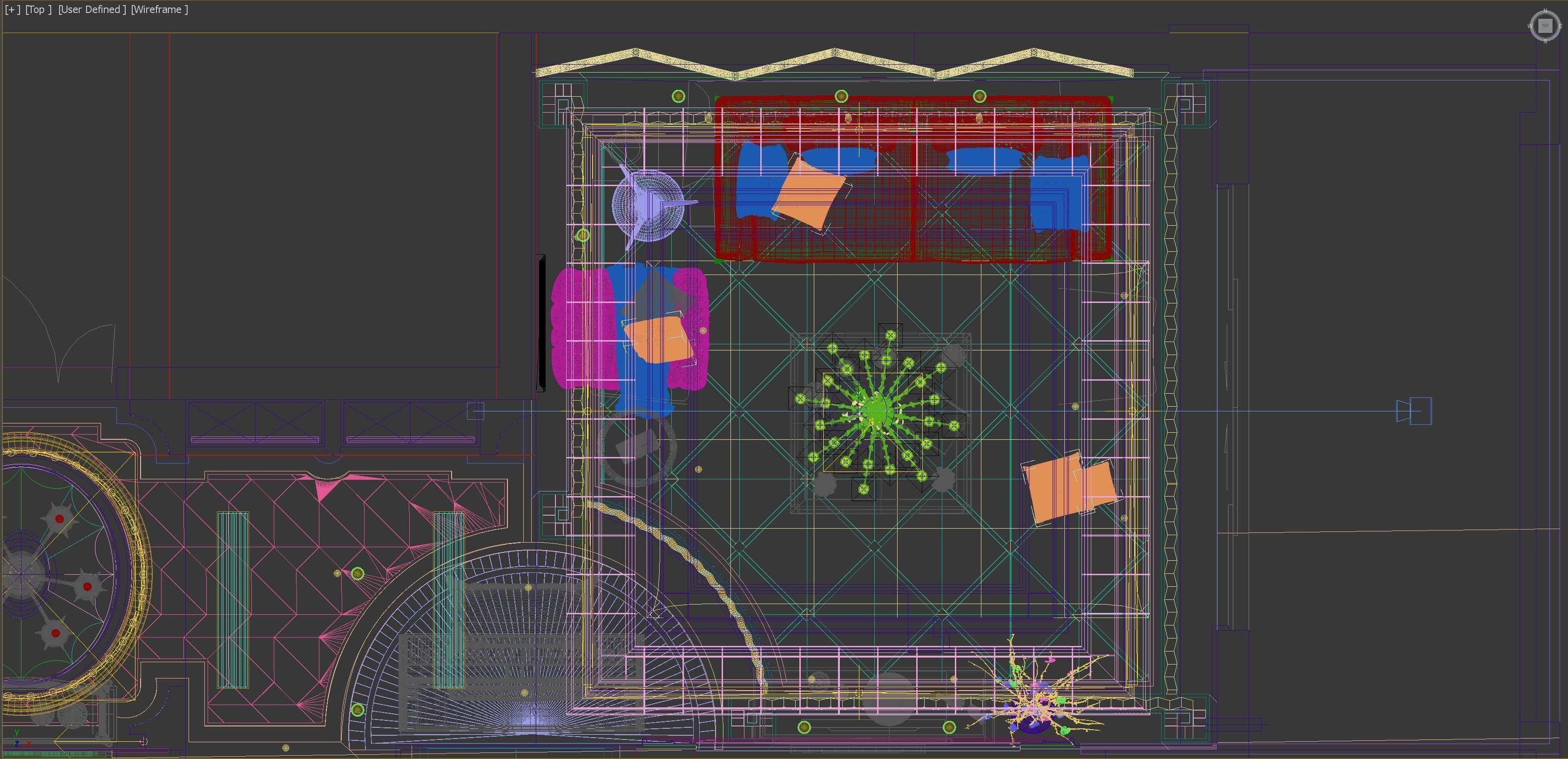 Living Room 3D model_4