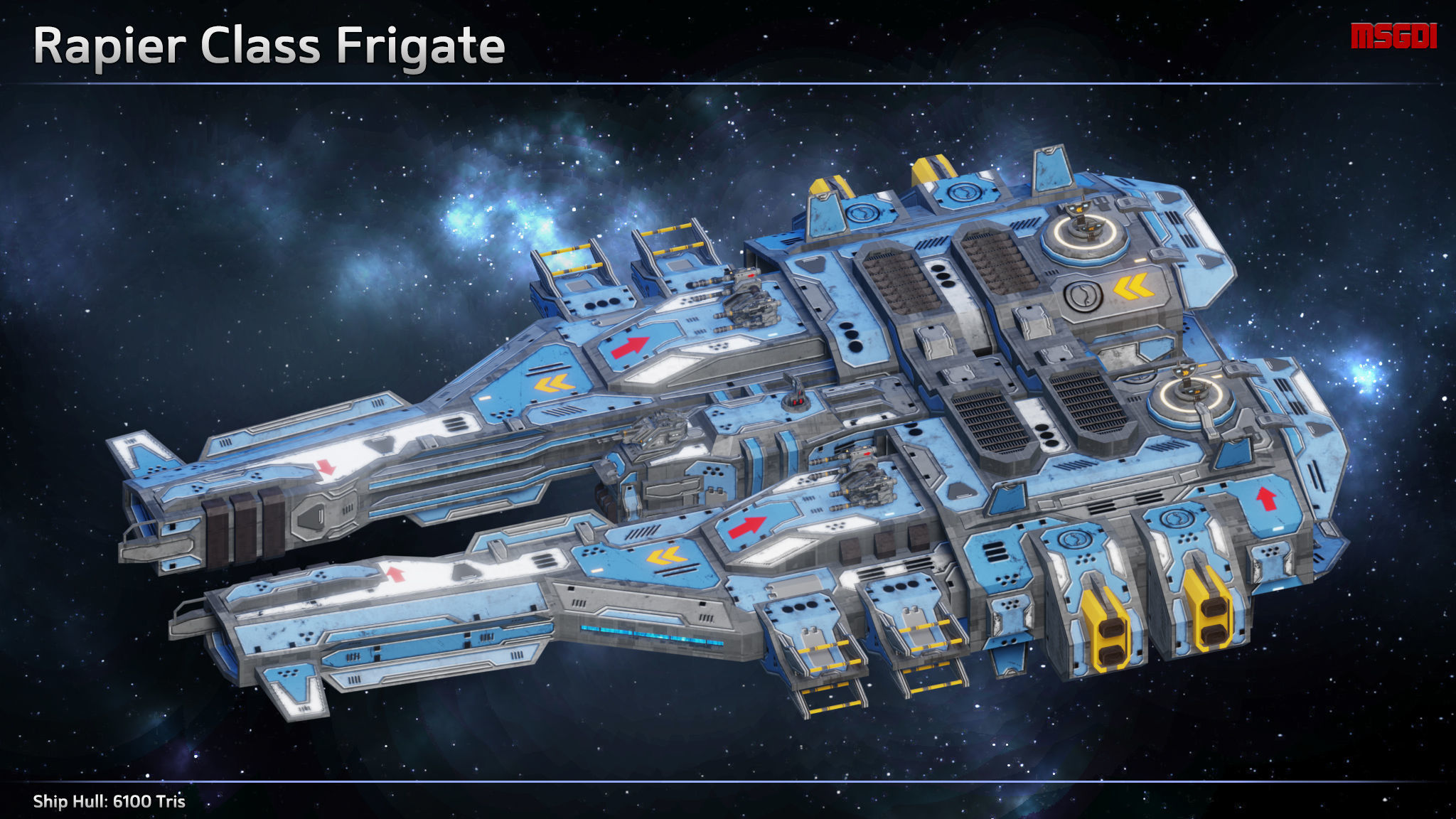 Spaceship Frigate Collection I _6