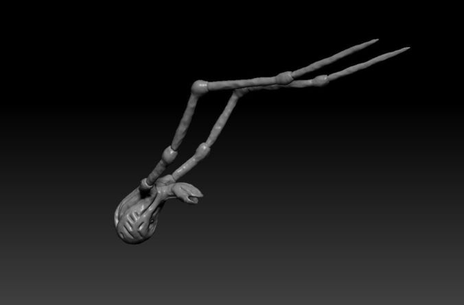 Creature Horror Mutant Free 3D model