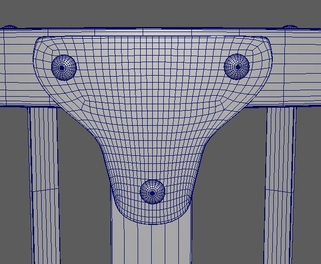 CONNOR ACCENT TABLE  Low-poly 3D model_5