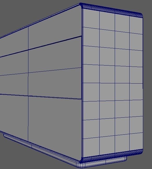 ELIS COMMODE  Low-poly 3D model_5