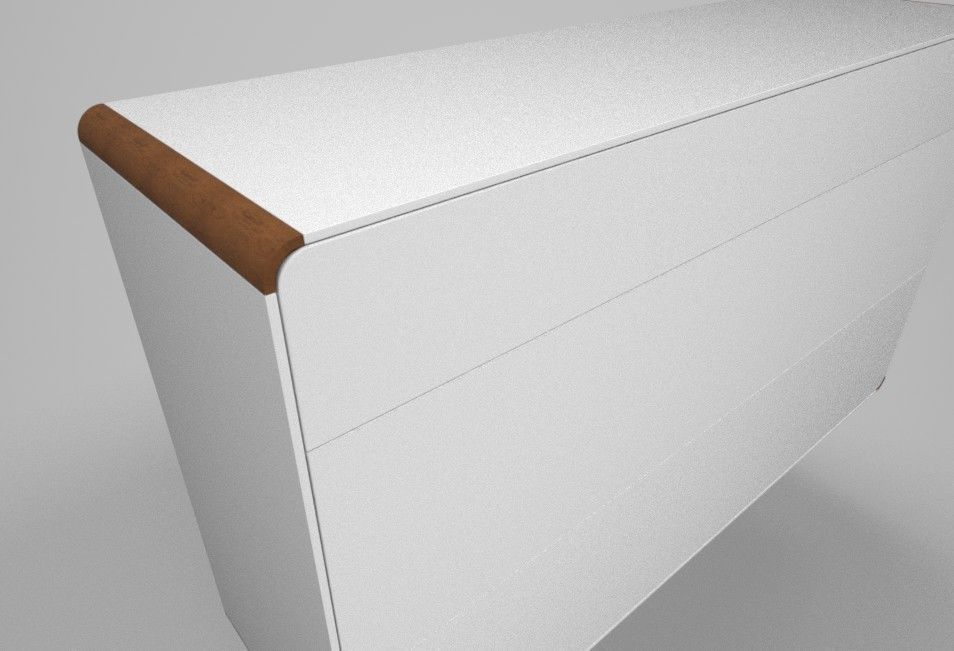 ELIS COMMODE  Low-poly 3D model_1