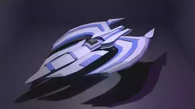 Spaceship GRXX00 3D Model