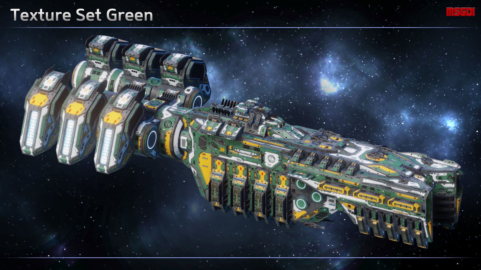 Spaceship Cruiser Collection I _18