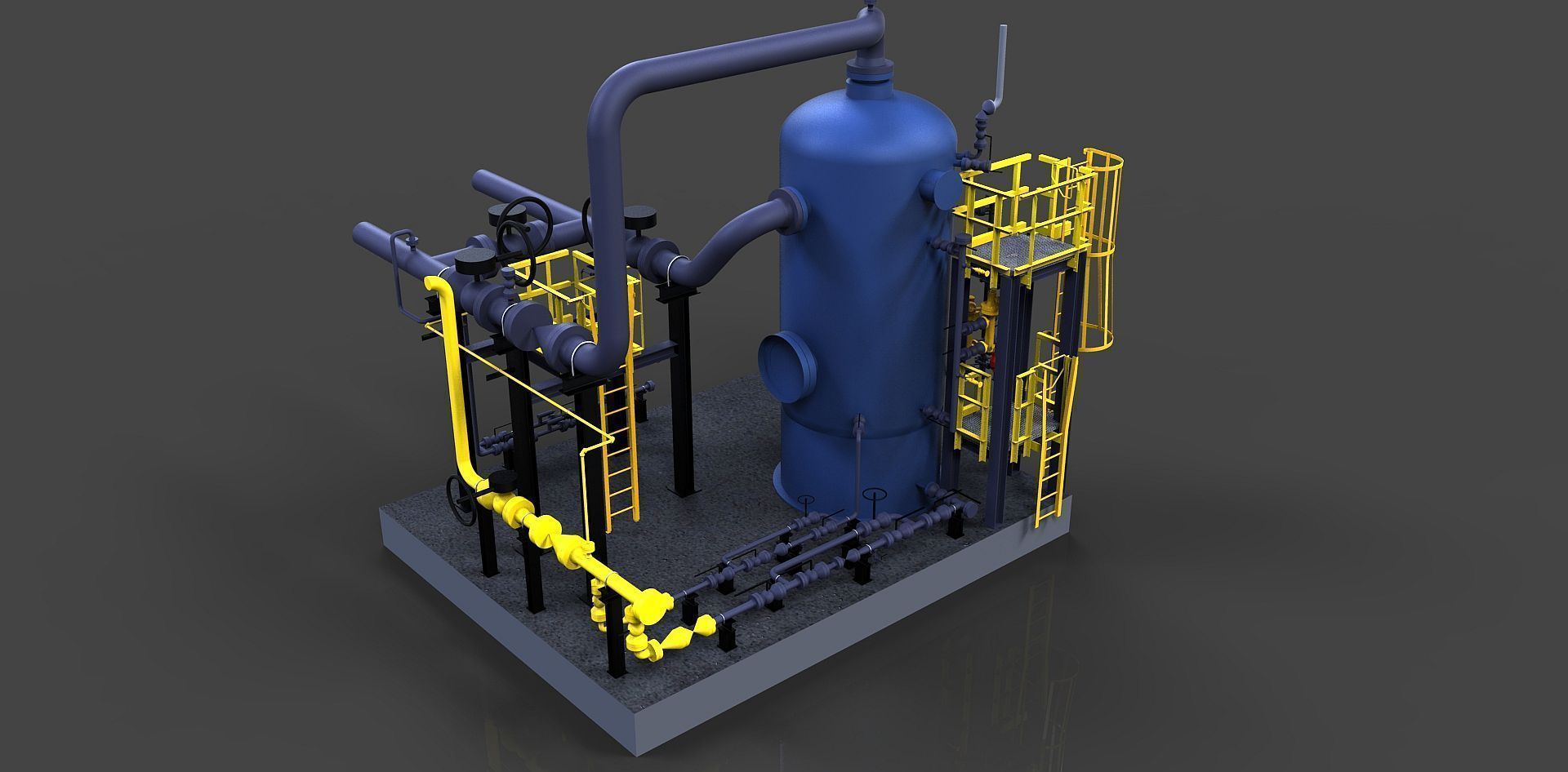 Access platforms Free 3D model_1