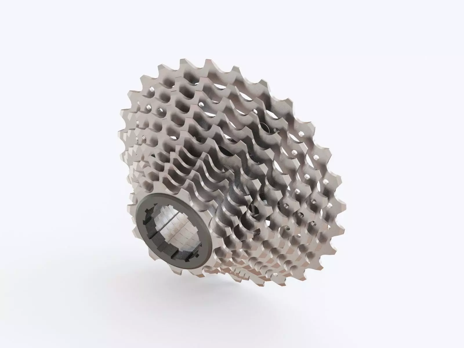 Bicycle cassette 3D model_0