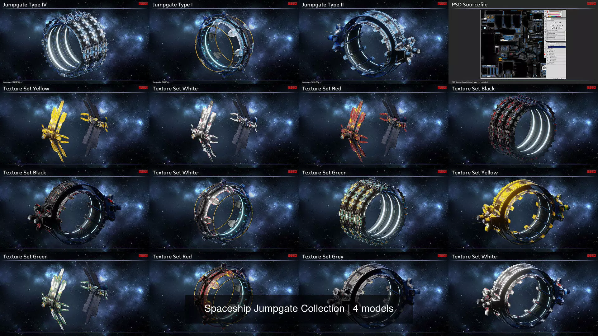 Spaceship Jumpgate Collection _0