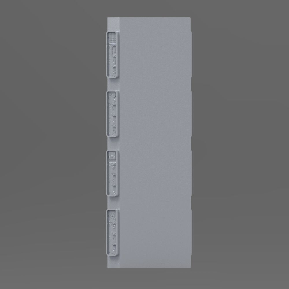 Han solo carbonite 3D print model_3