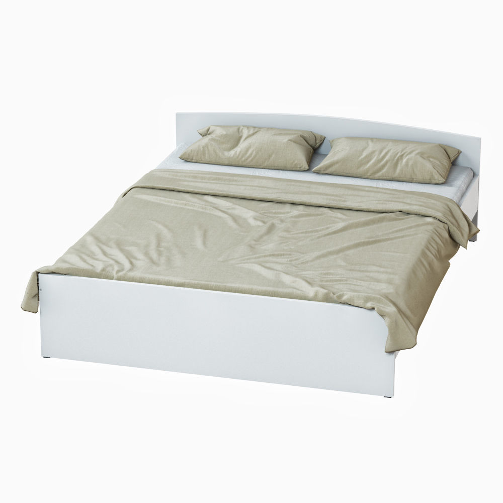 Bed Todalen 3D model_1