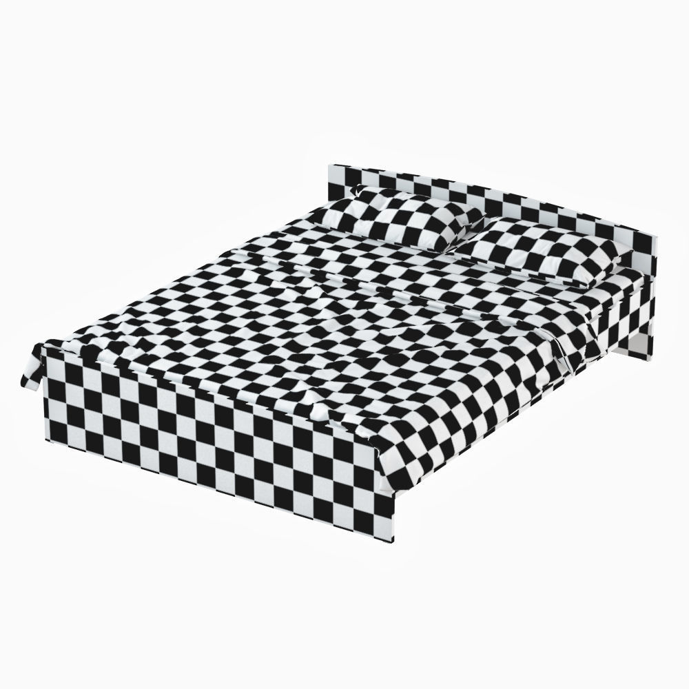 Bed Todalen 3D model_9