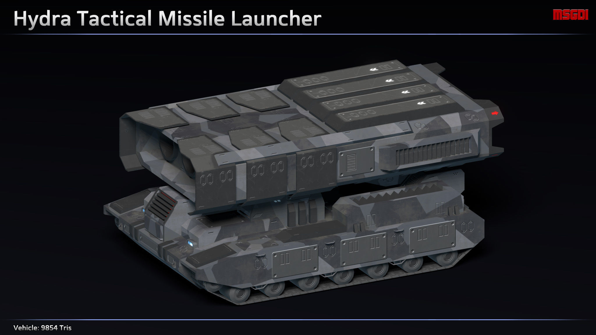 Scifi Fire Support Tanks Collection _3