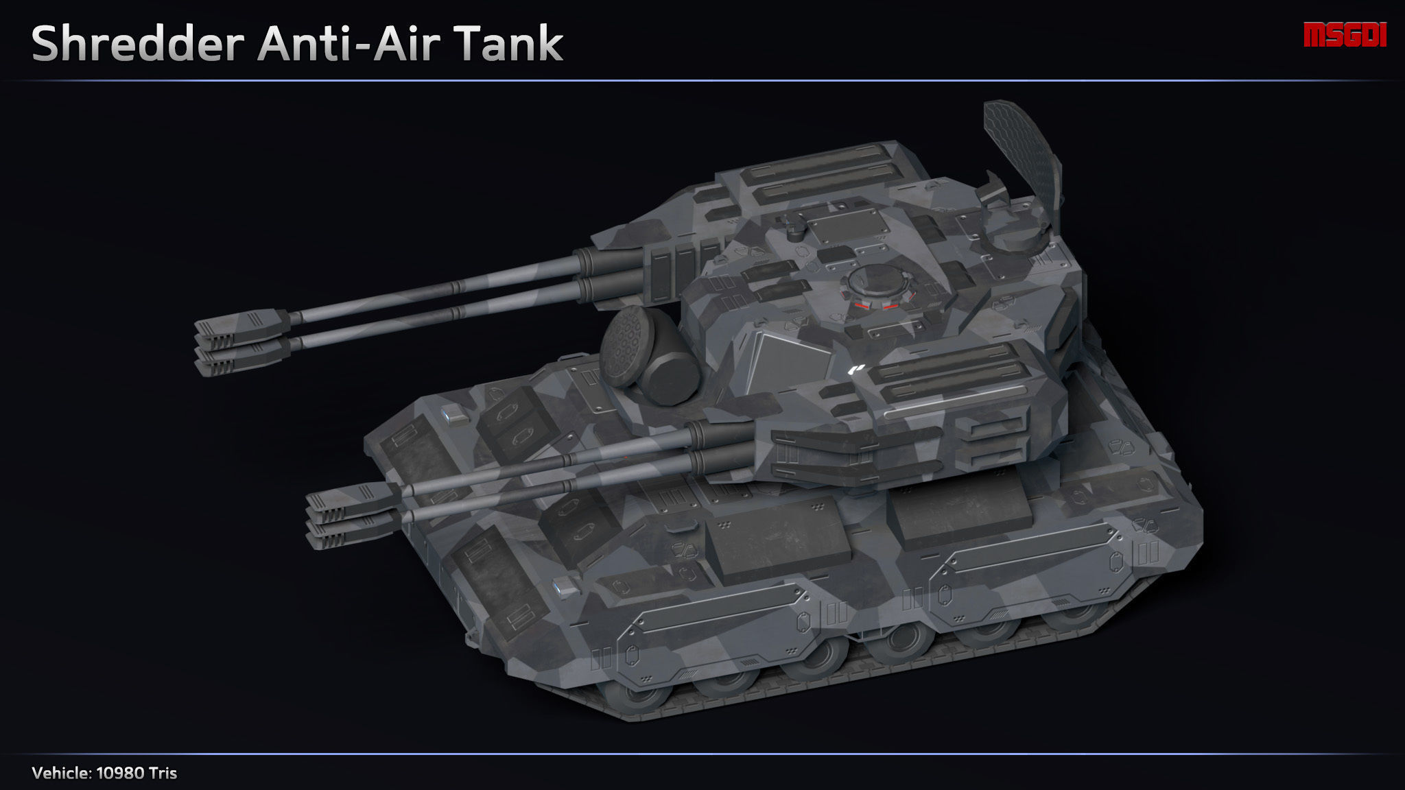 Scifi Fire Support Tanks Collection _4