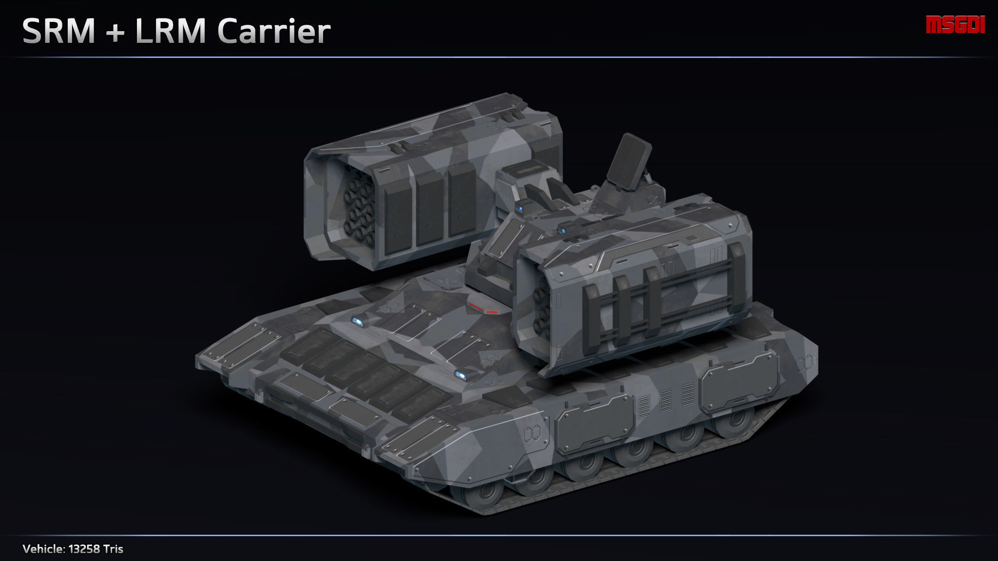 Scifi Fire Support Tanks Collection _5