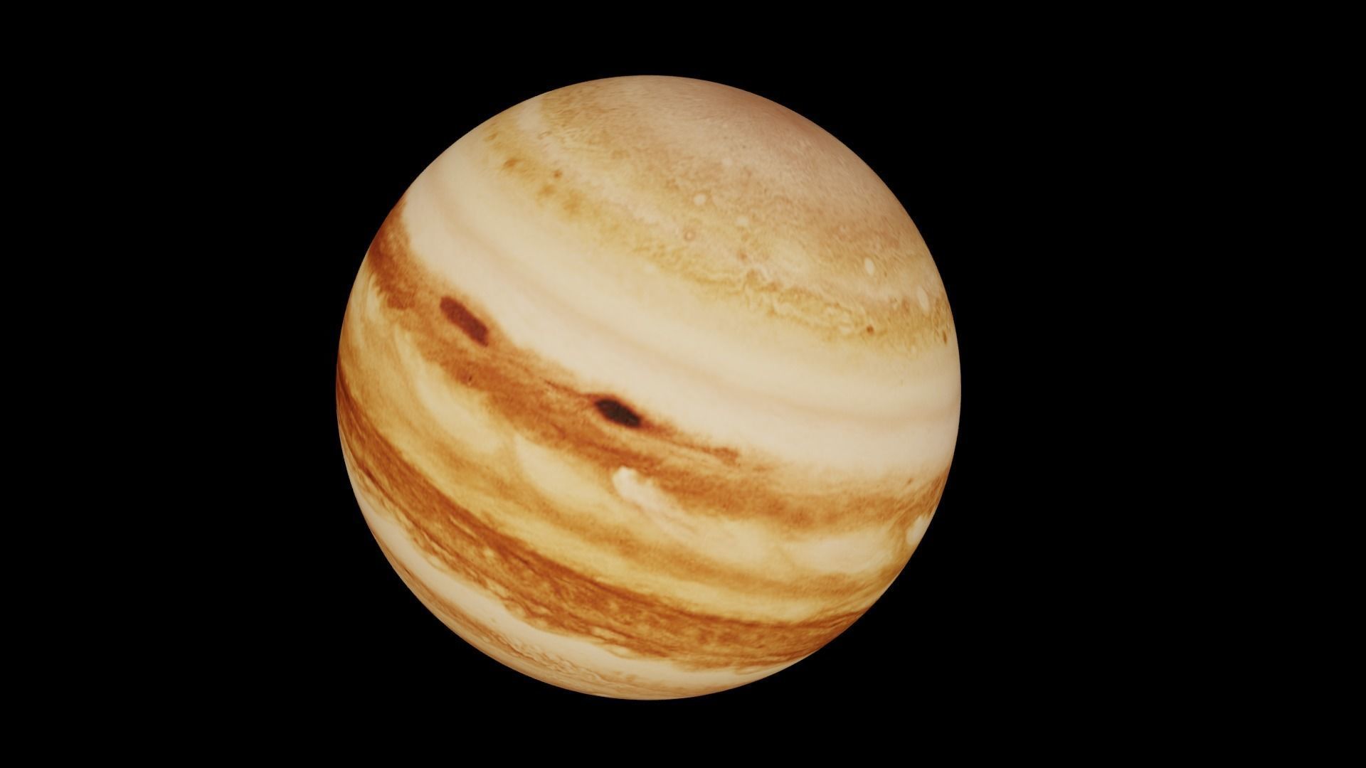 Planets and Pluto 3D model_7