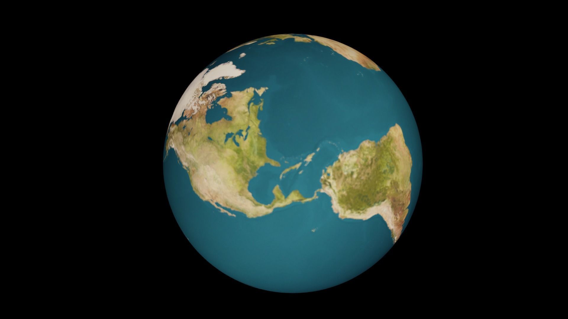 Planets and Pluto 3D model_4