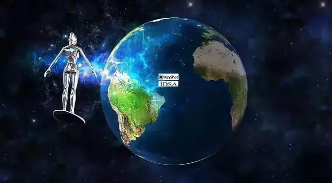 Sliver surfer wife Free 3D model