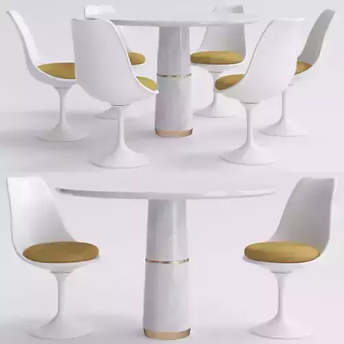 Elle decor tips 3d model Low-poly 3D model