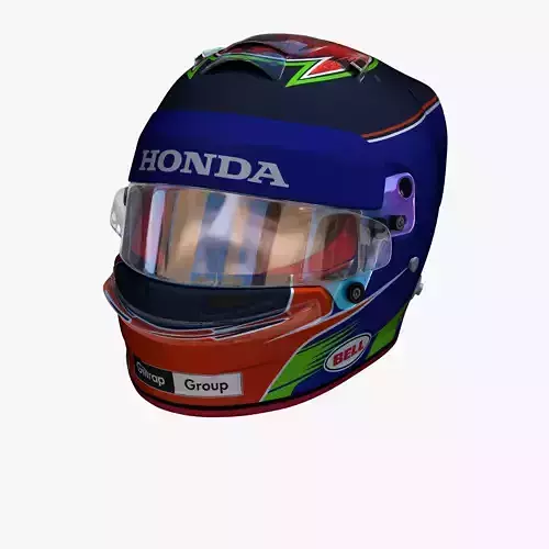 Hartley helmet 2018 Low-poly 3D model