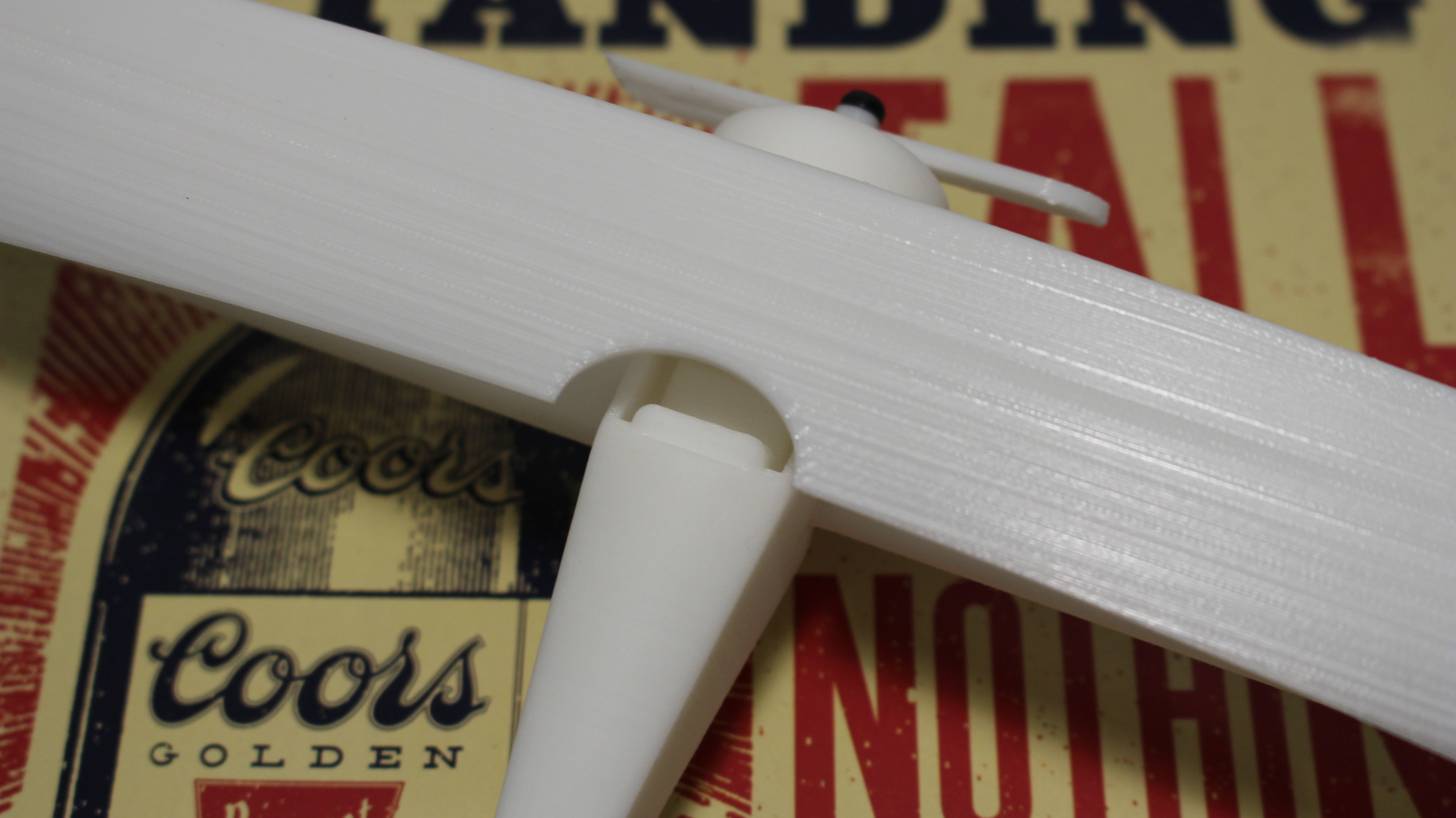 1916 French Biplane Nieuport 17 3D print model_4