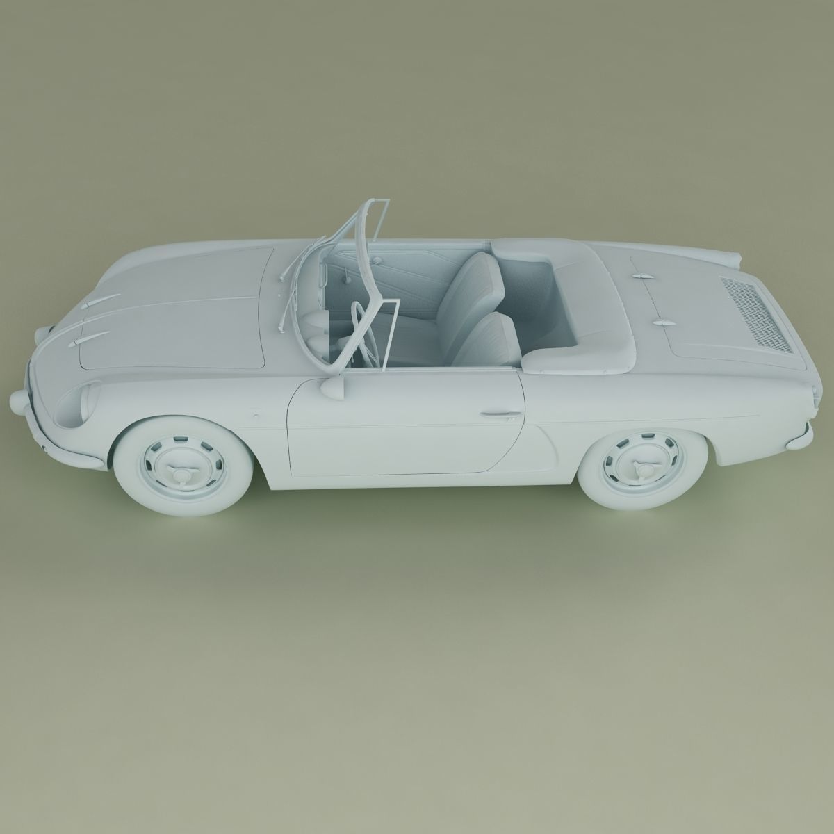 Renault Alpine A110 Convertible 3D model_11