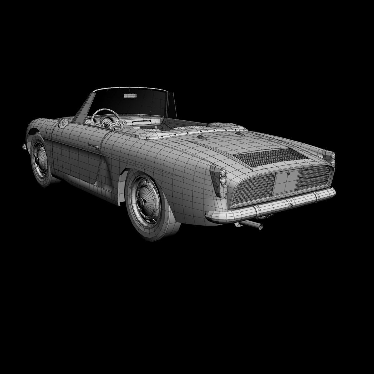 Renault Alpine A110 Convertible 3D model_15