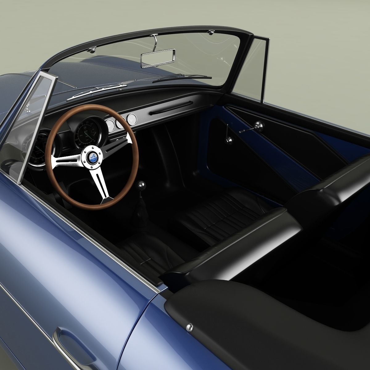 Renault Alpine A110 Convertible 3D model_8