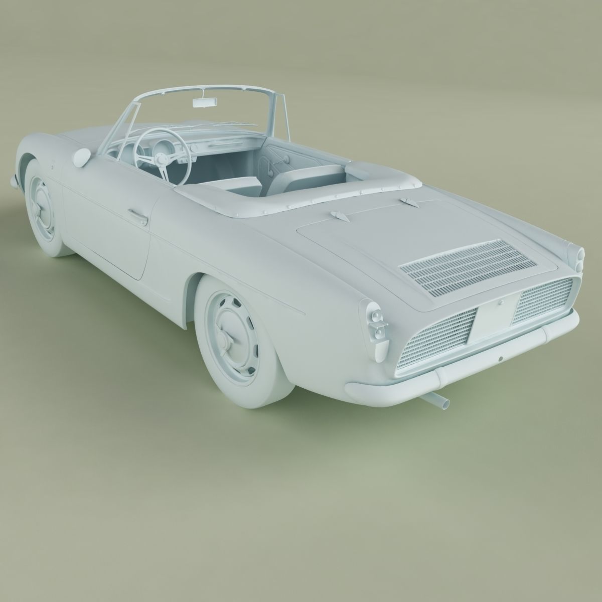 Renault Alpine A110 Convertible 3D model_12