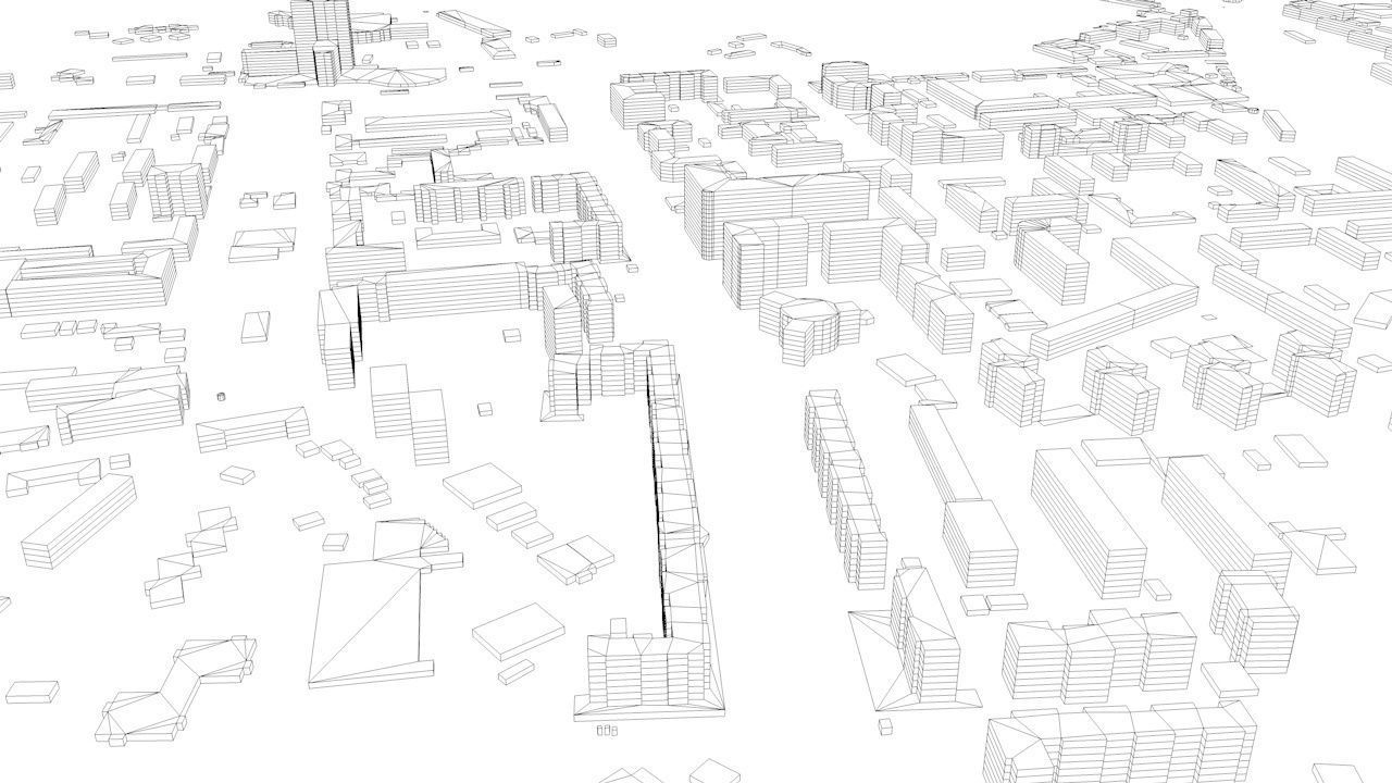 Kazan Streets and Buildings 3D model_12