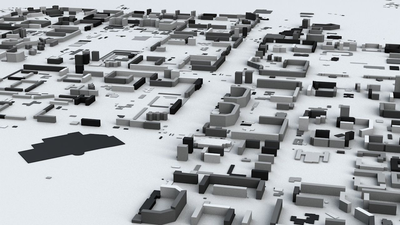 Kazan Streets and Buildings 3D model_6