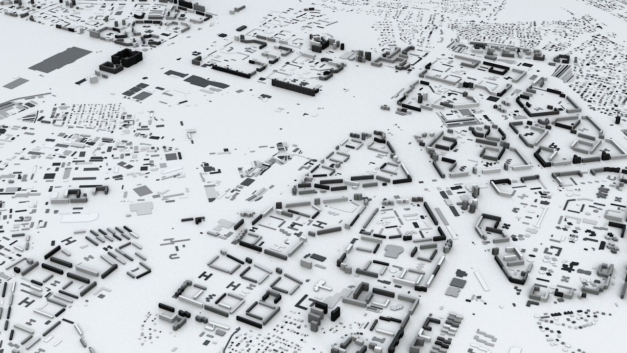 Kazan Streets and Buildings 3D model_5