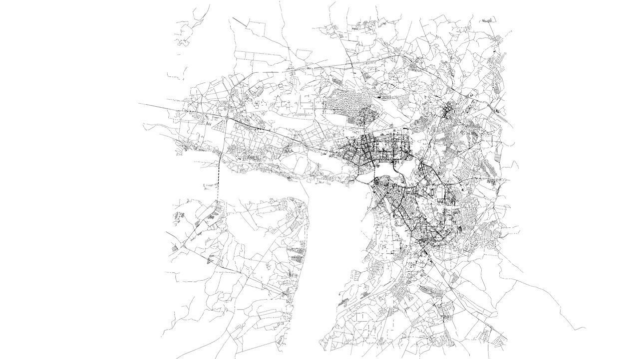 Kazan Road Network and Streets 3D model_10
