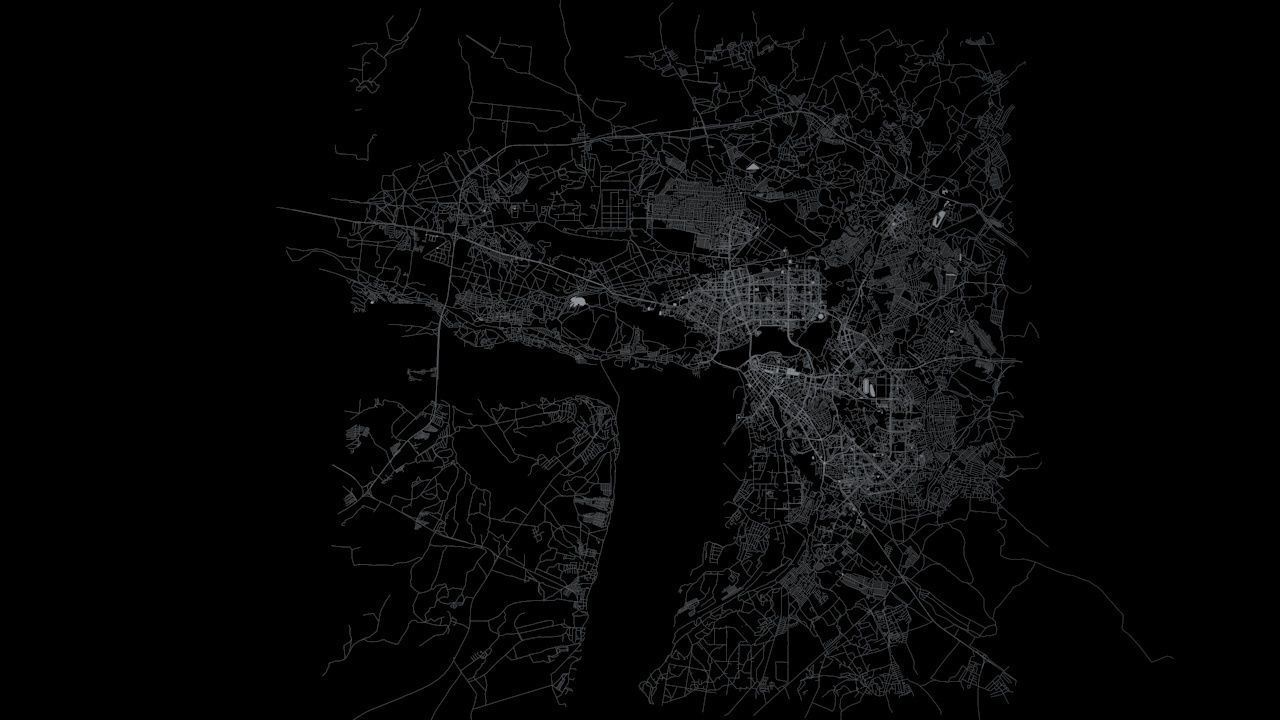 Kazan Road Network and Streets 3D model_9