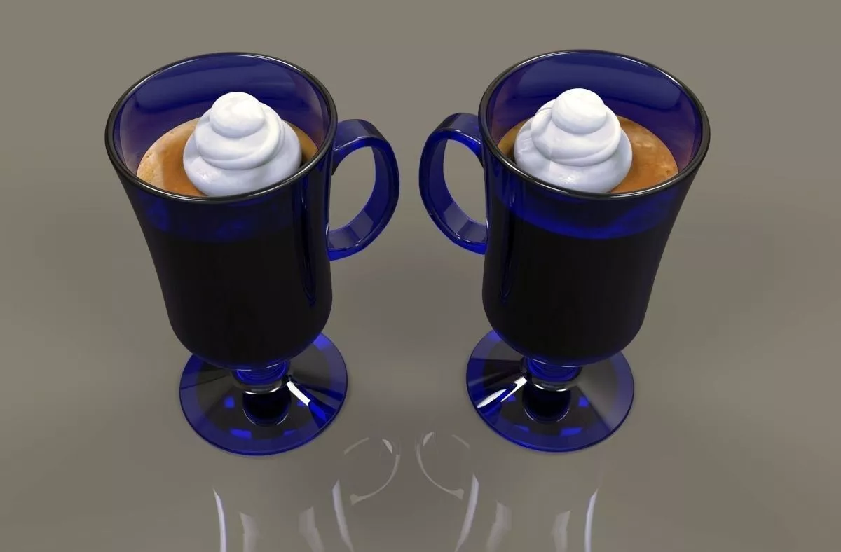 Hot cocoa mug Free 3D model