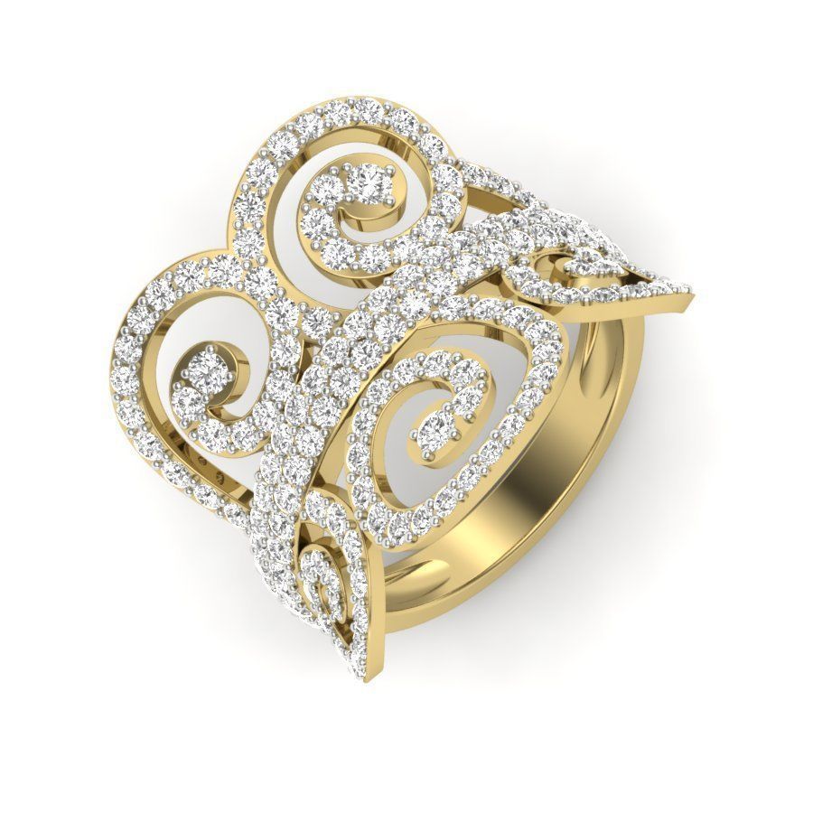 BULK-3DM-With Gems-RING 43 Files 3D print model_20