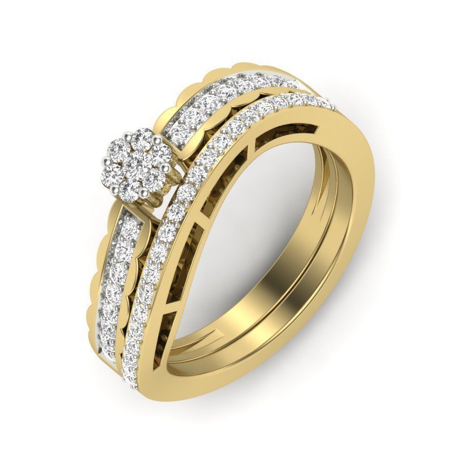 BULK-3DM-With Gems-RING 43 Files 3D print model_15