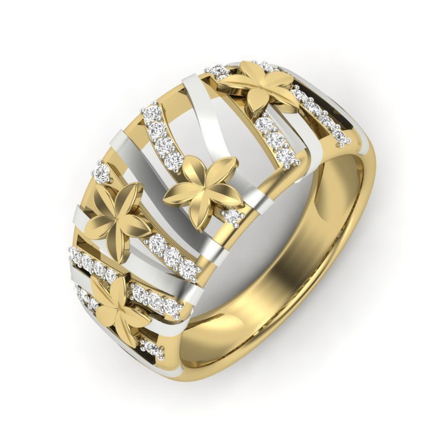 BULK-3DM-With Gems-RING 43 Files 3D print model_37