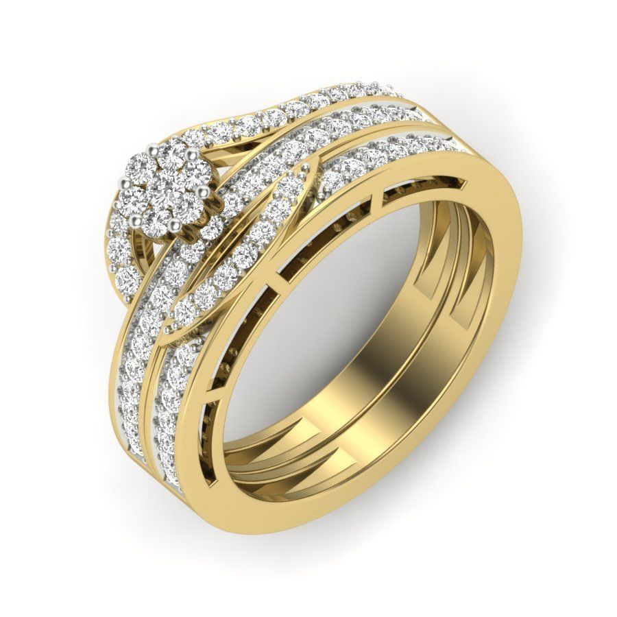 BULK-3DM-With Gems-RING 43 Files 3D print model_36