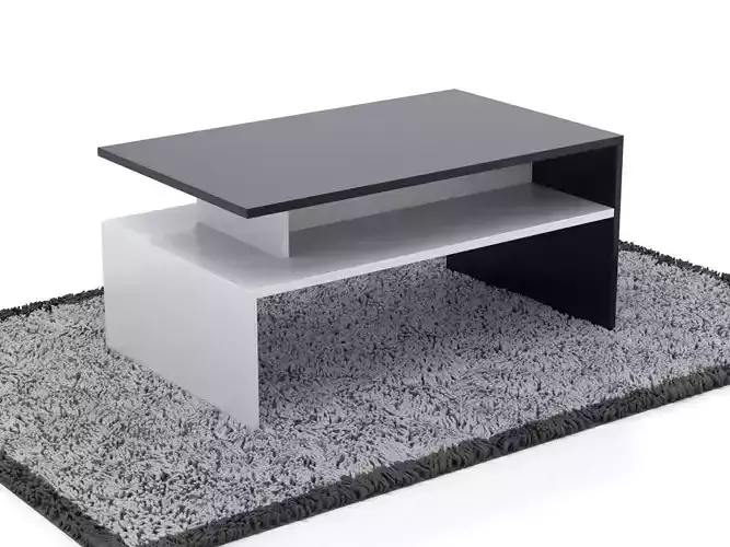 Coffee Table Model-1 with Carpet